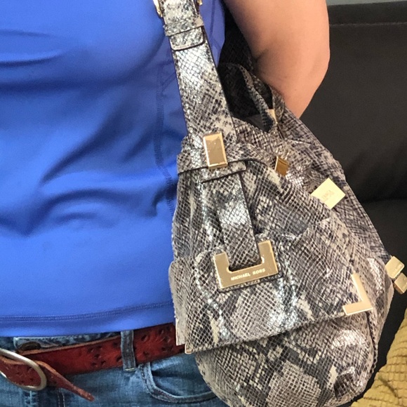 Michael Kors (VeryRareStyle) Python Purse - Picture 10 of 10